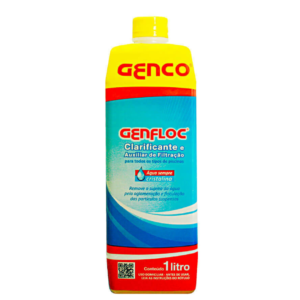 Genfloc Clarificante e Auxiliar de Filtração 1 L - Genco