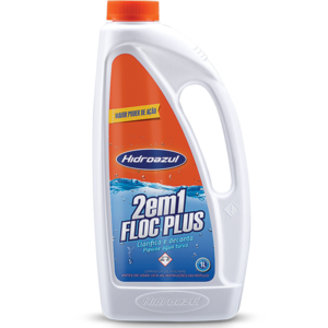 2 em 1 FlocPlus 1 L - Hidroazul