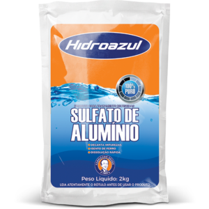 Sulfato de Alumínio 2 Kg - Hidroazul