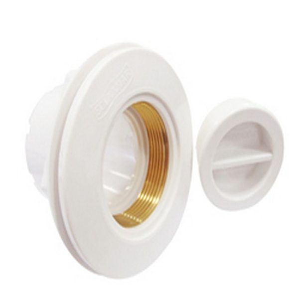 Dispositivo de Aspiração em ABS Pratic de 1.1/2" com Rosca Latão Tubo 50 mm