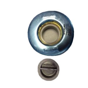 Dispositivo de Aspiração em ABS/Inox Pratic de 1.1/2" com Rosca de Latão Tubo 50 mm